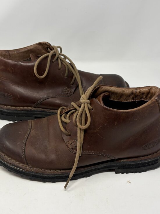 Keen men\'s brown chukka boots US 9 ankle leather lace up main image 9